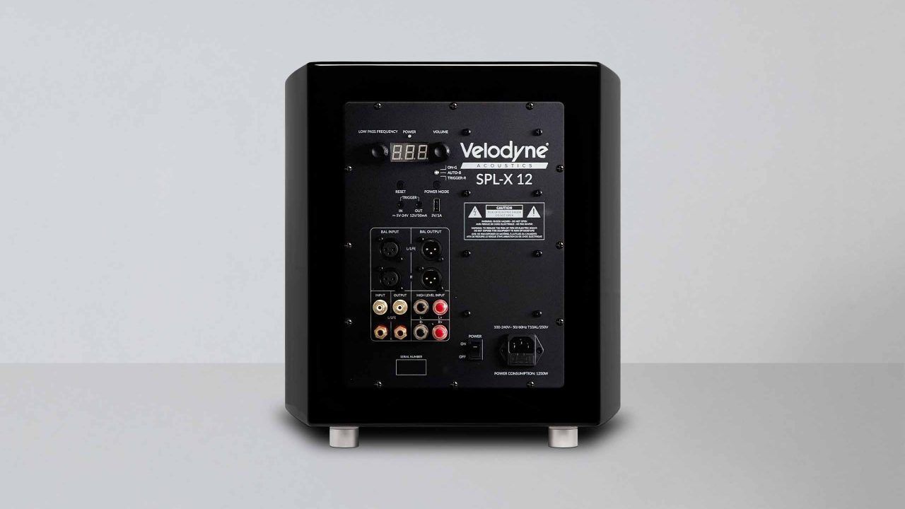 Сабвуфер Velodyne SPL-X 12 Black Gloss