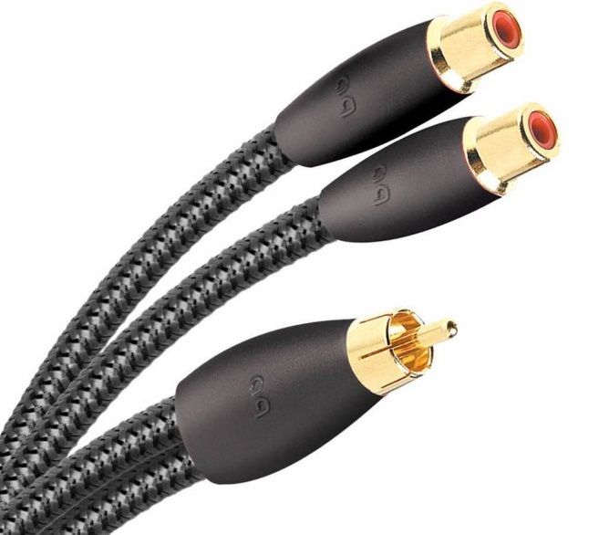 AUDIOQUEST Splitter M22F-FLX-X (Male RCA -> 2 Female RCA)