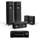 Домашний кинотеатр Onkyo TX-SR494 DAB Black+Jamo S 805 HCS Black