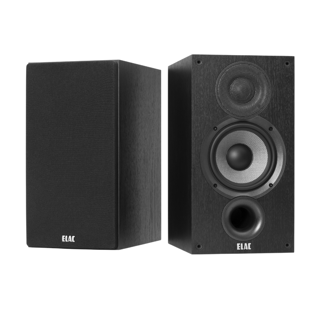 Полочная акустика ELAC Debut 2.0 DB52 Black Brushed Vinyl
