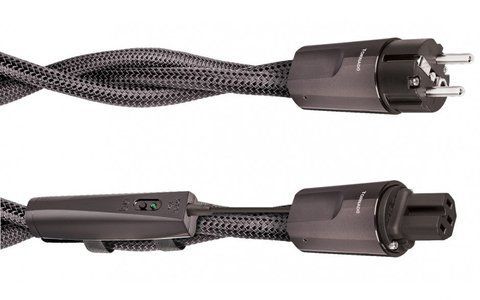 Силовой кабель AUDIOQUEST 2.0m NRG TORNADO EU IEC15 AC CORD