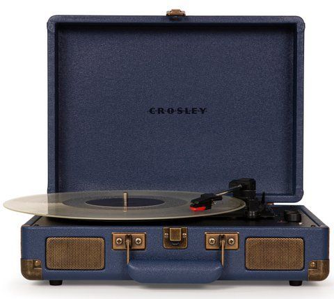 Проигрыватель Crosley Cruiser Deluxe Navy (CR8005D-NV)