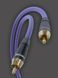 Фонокабель Melodika Purple MDPH20 2xRCA Phono cable with grounding cable 2m