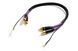 Фонокабель Melodika Purple MDPH20 2xRCA Phono cable with grounding cable 2m
