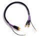 Фонокабель Melodika Purple MDPH20 2xRCA Phono cable with grounding cable 2m