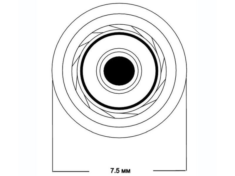 Міжблочний кабель Van den Hul FIRST Metal Screen RCA 2 meter