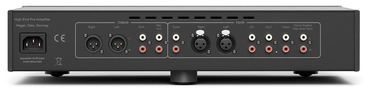 Попередній підсилювач Hegel P20 Black