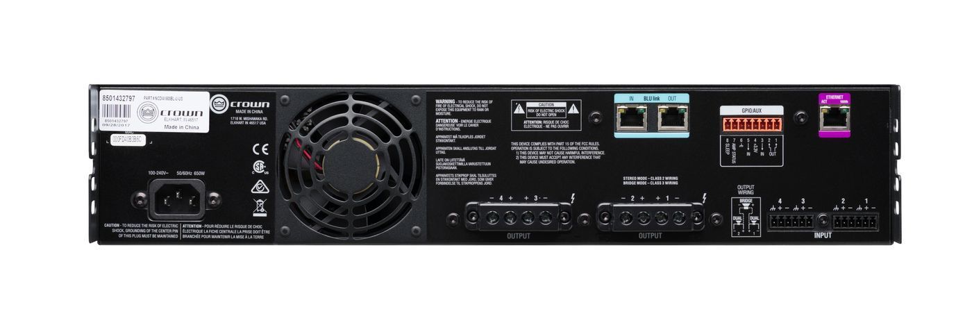 Усилитель мощности Crown CDi 4|600BL