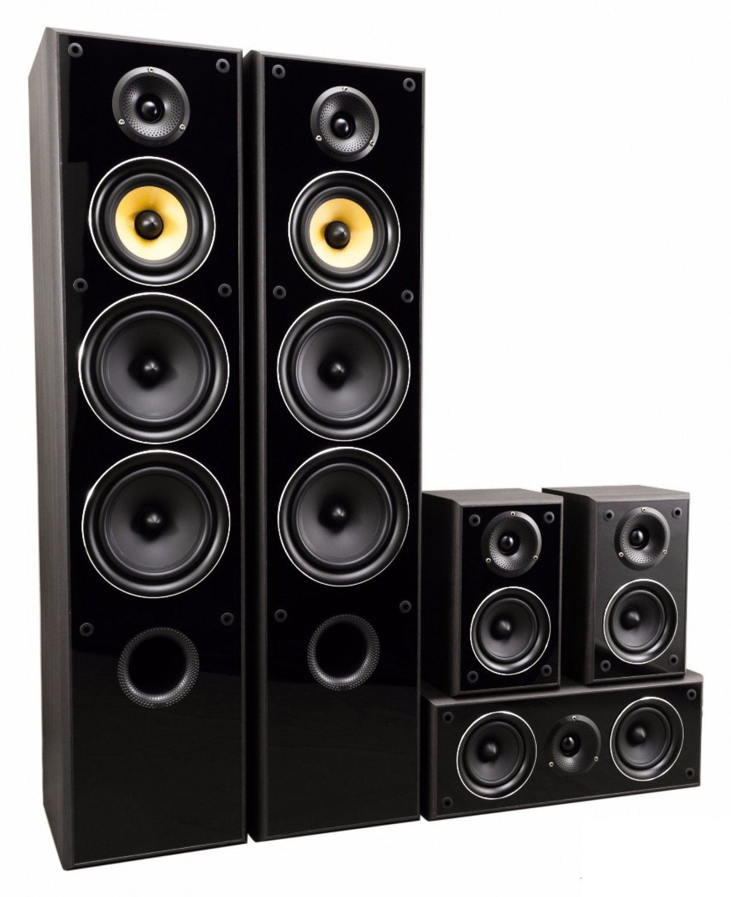 Комплекти акустики TAGA Harmony TAV-606 v.3 Set 5.0 Black