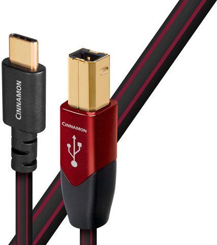 Кабель AUDIOQUEST hd 0.75m, USB CINNAMON C > B