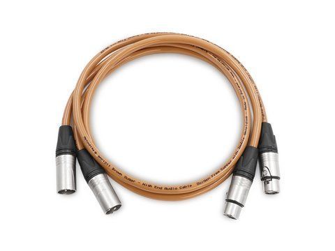 Міжблочний кабель Melodika Brown Sugar BS2X30 Interconnect cable 2xXLR-2xXLR 3m