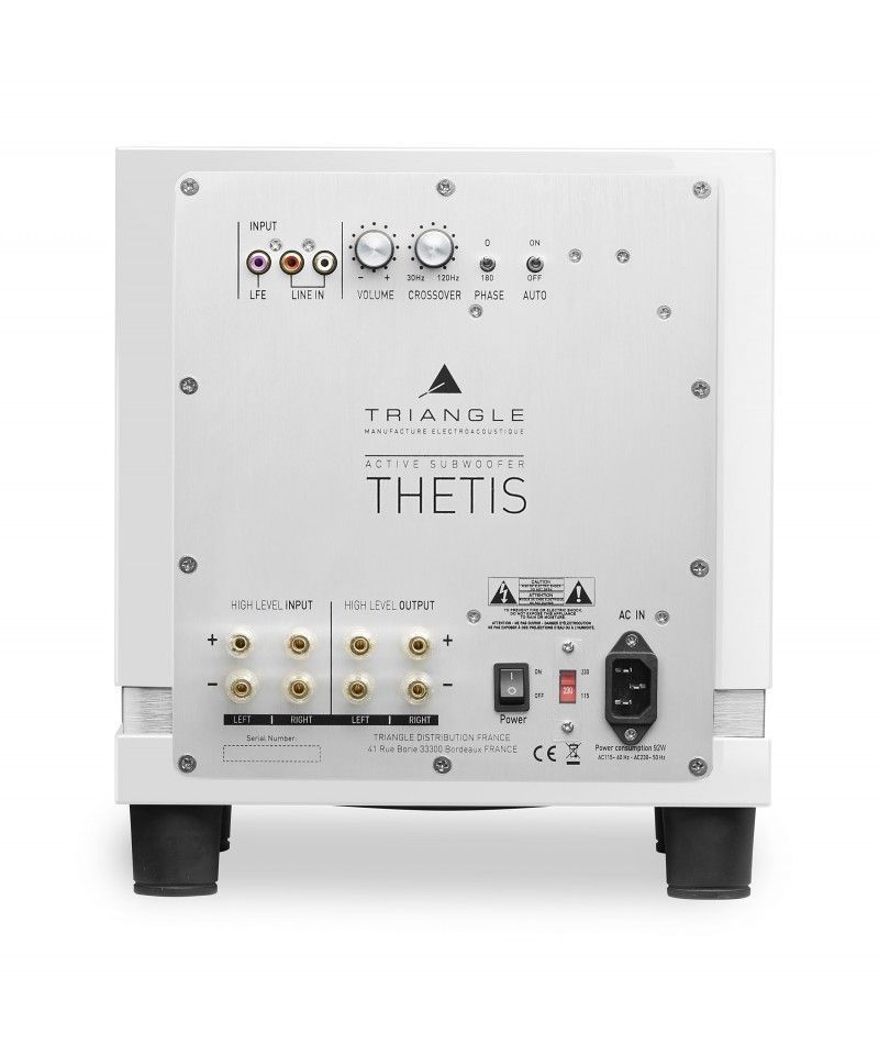 Сабвуфер Triangle Thetis 320 White High Gloss
