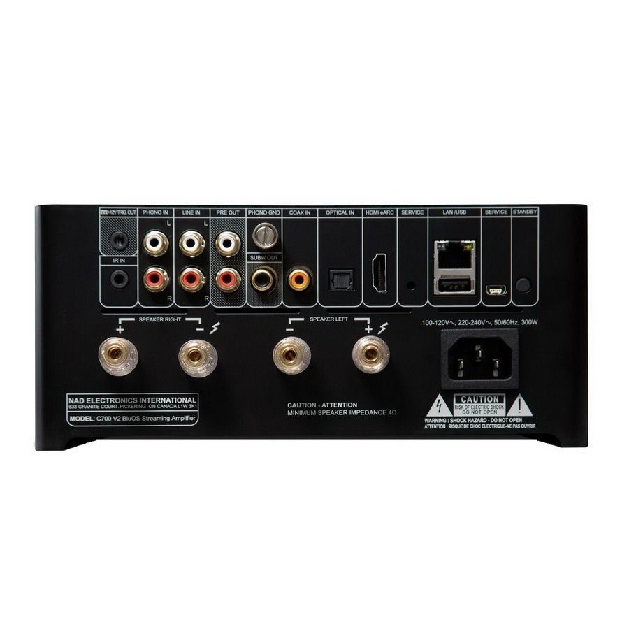 Підсилювач мережі NAD C 700 V2 BluOS