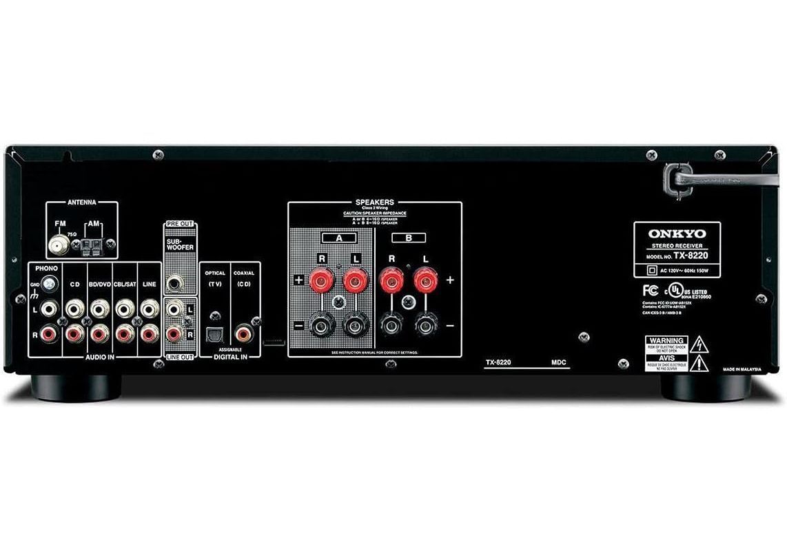 Стерео ресивер Onkyo TX-8220 Black