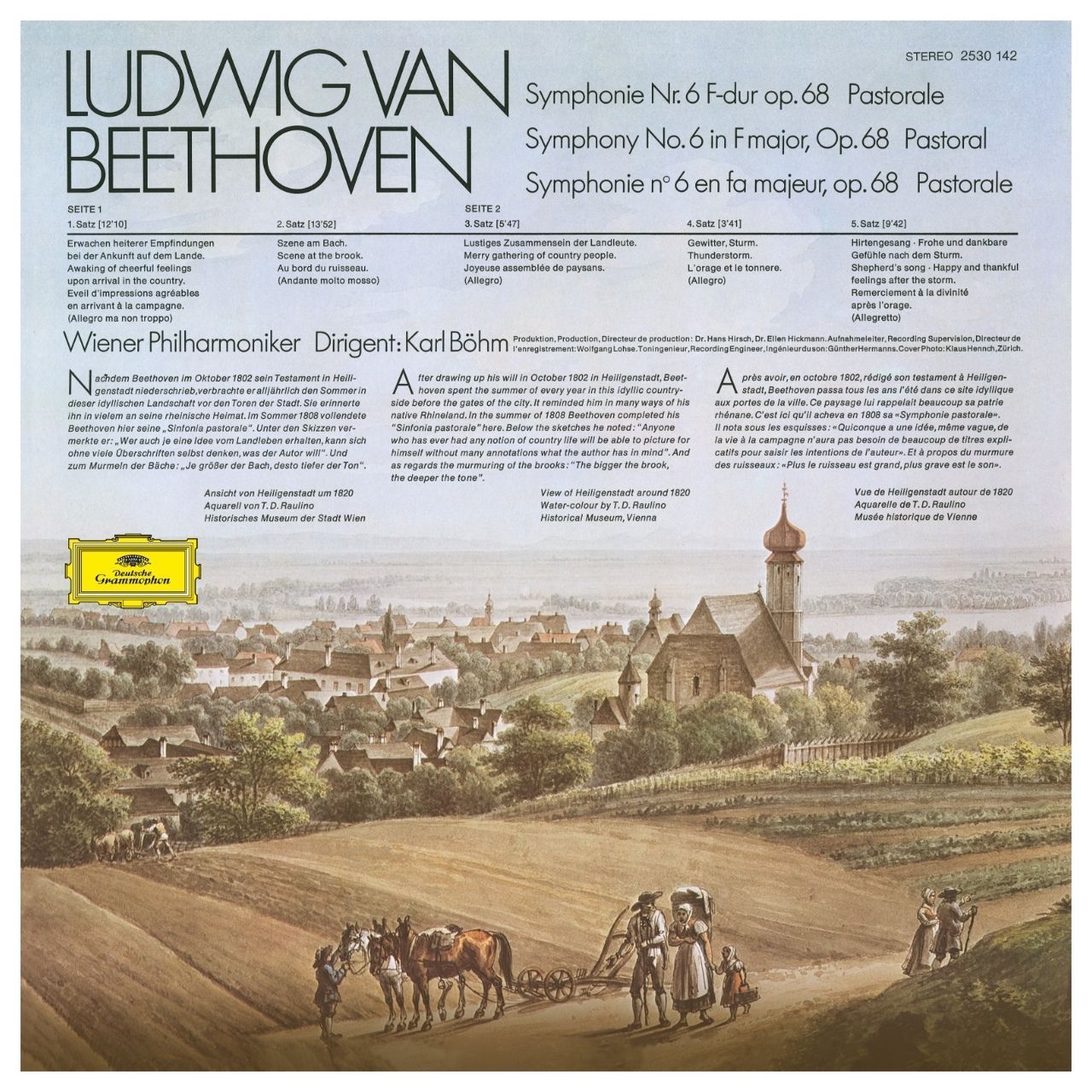 Майстер-стрічка Beethoven: Sinfonie Nr. 6 "Pastorale" - Karl B&ouml;hm & Wiener Philharmoniker