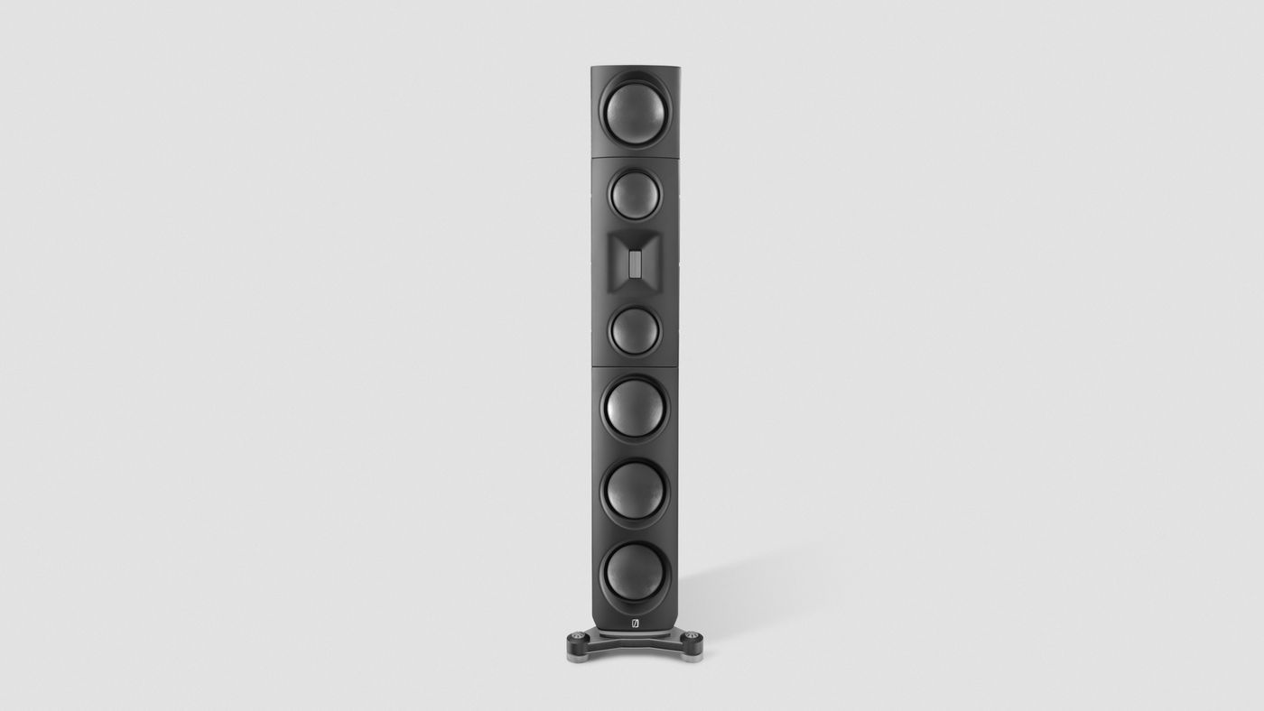 Напольная акустика Borresen T5 Black High Gloss