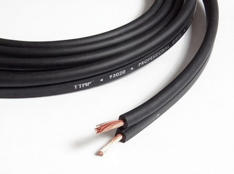 Акустичний кабель TTAF 93020 2x1.58 Professional CL2 OFC Cable 1m
