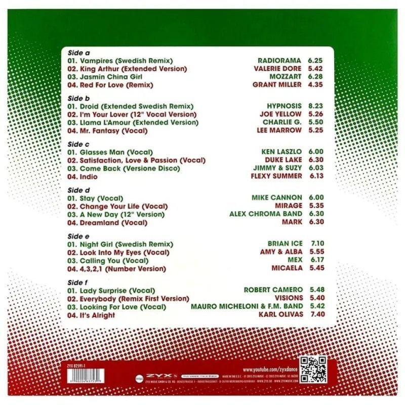 Виниловая пластинка Various: ZYX Italo Disco Collection /3LP