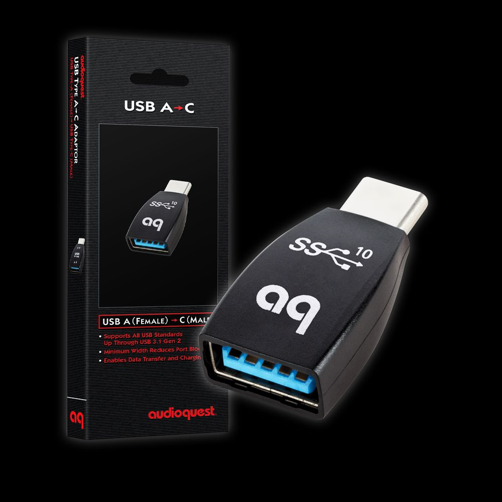 AUDIOQUEST USB Type C to A Adaptor
