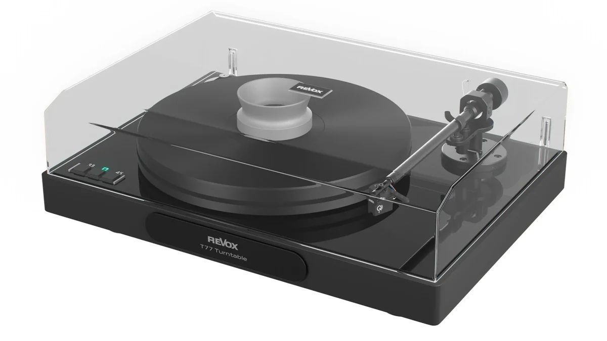 Програвач вінілу Revox T77 Turntable Ortofon MC Quintet Black S