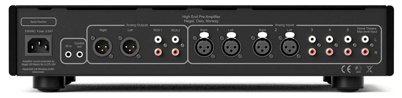 Предварительный усилитель Hegel P30A Black