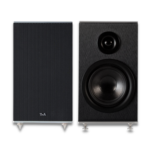 Полична акустика T+A Caruso R 10 Black-Silver