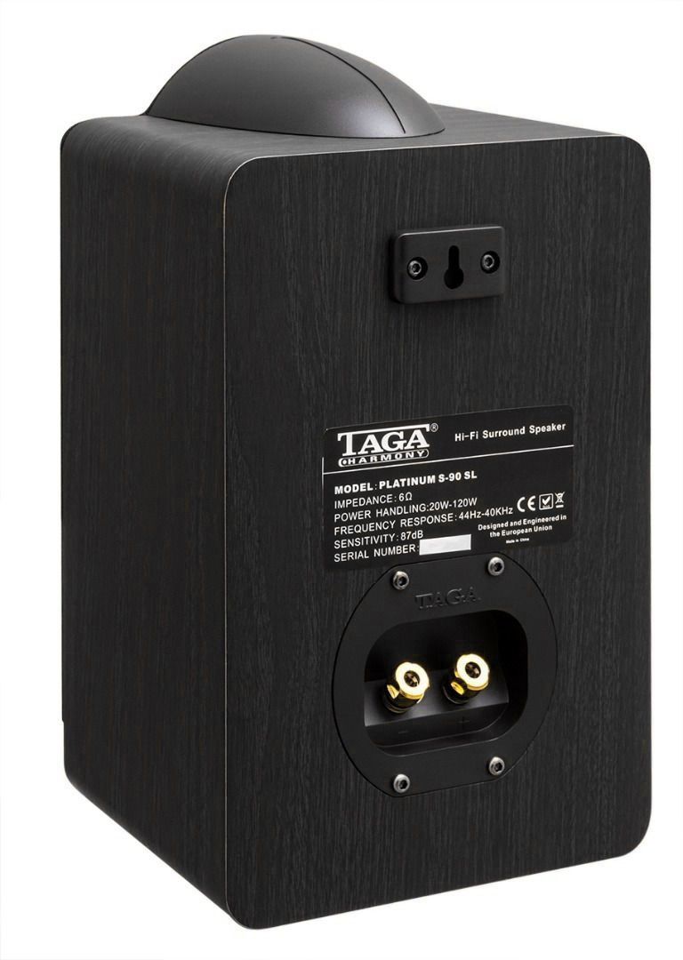 Полочная акустика TAGA Harmony Platinum S-90 SLIM Matt Black