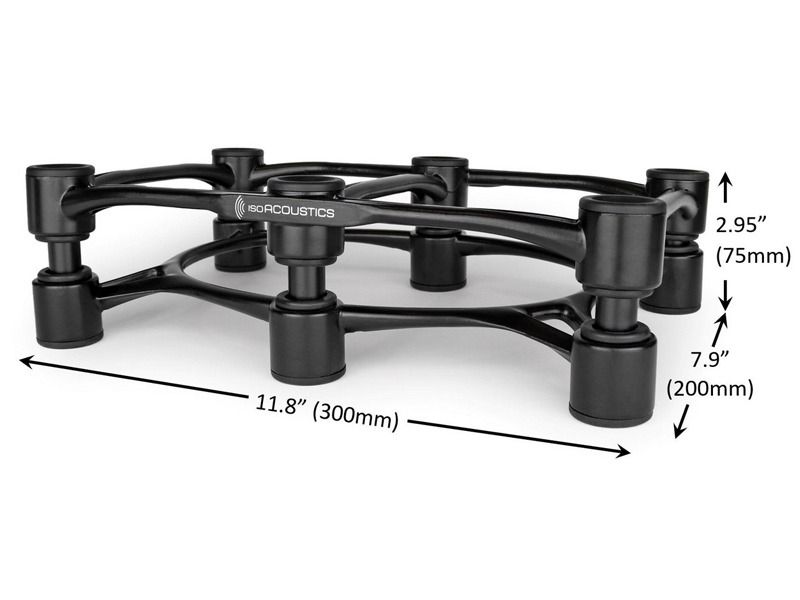 Стійки IsoAcoustics Aperta 300 Black