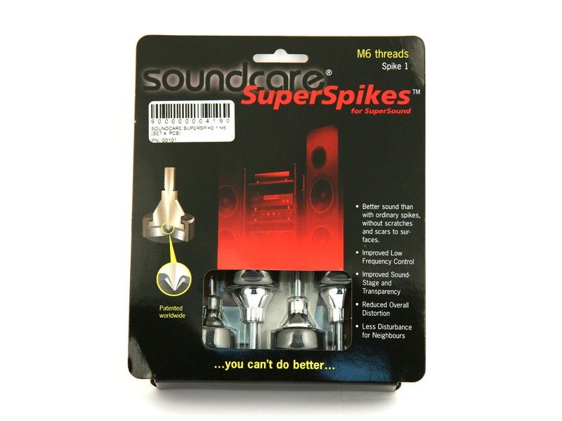 Ніжки Soundcare Spike 1 (для АС, різьблення M6) 4-шт.
