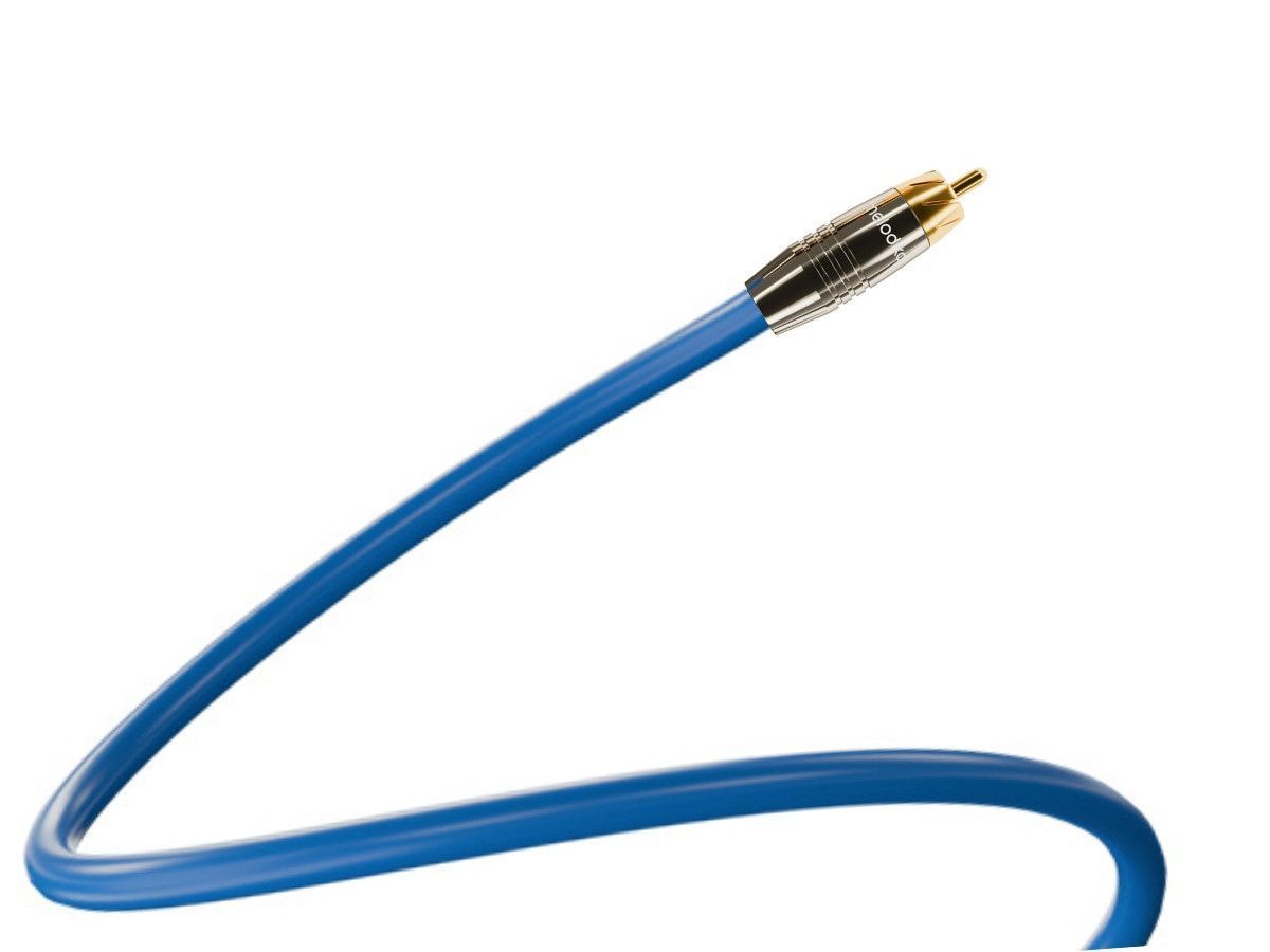 Сабвуферный кабель Melodika Sky Blue SBSW30 Subwoofer cable RCA-RCA 3m