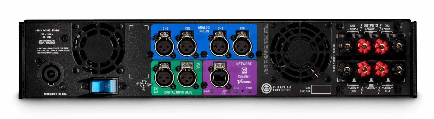 Усилитель мощности с процессором Crown IT4X3500HD
