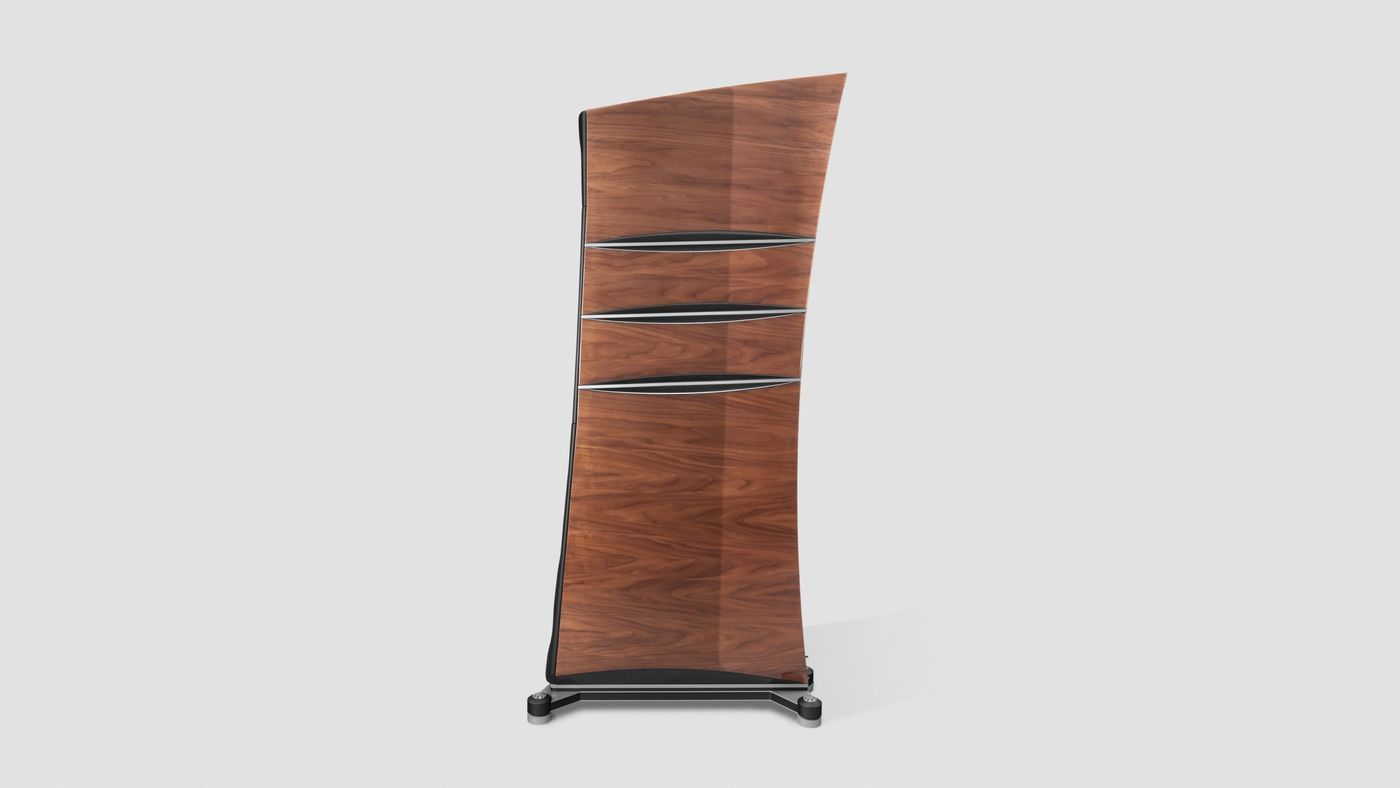 Напольная акустика Borresen T5 Walnut High Gloss