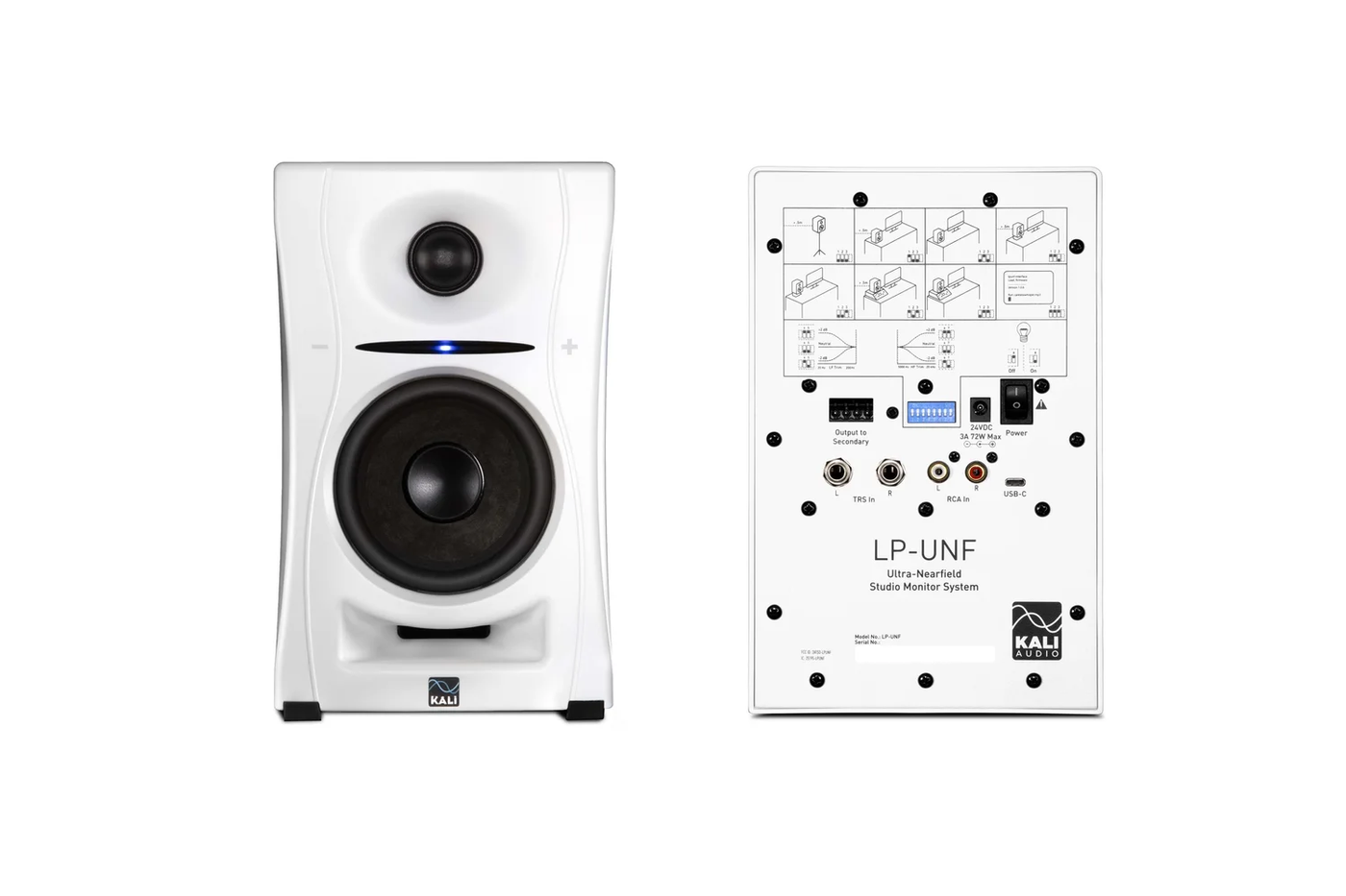 Студийные мониторы Kali Audio LP-UNF White