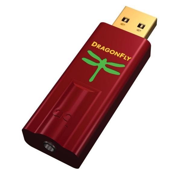 USB ЦАП-усилитель AUDIOQUEST DRAGONFLY DAC RED EU