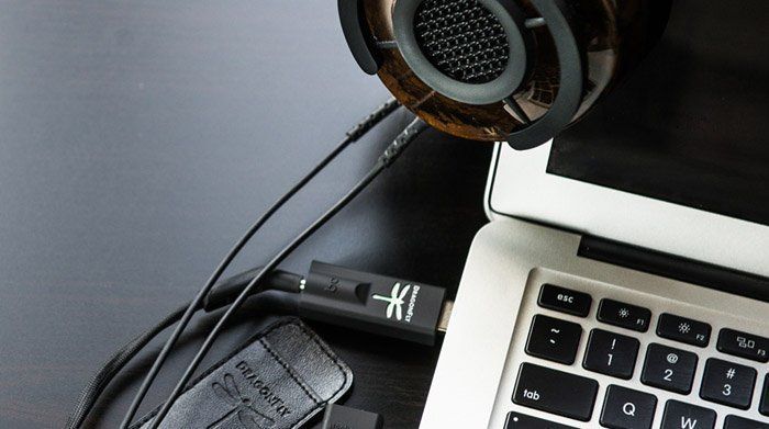 USB ЦАП-усилитель AUDIOQUEST DRAGONFLY DAC RED EU