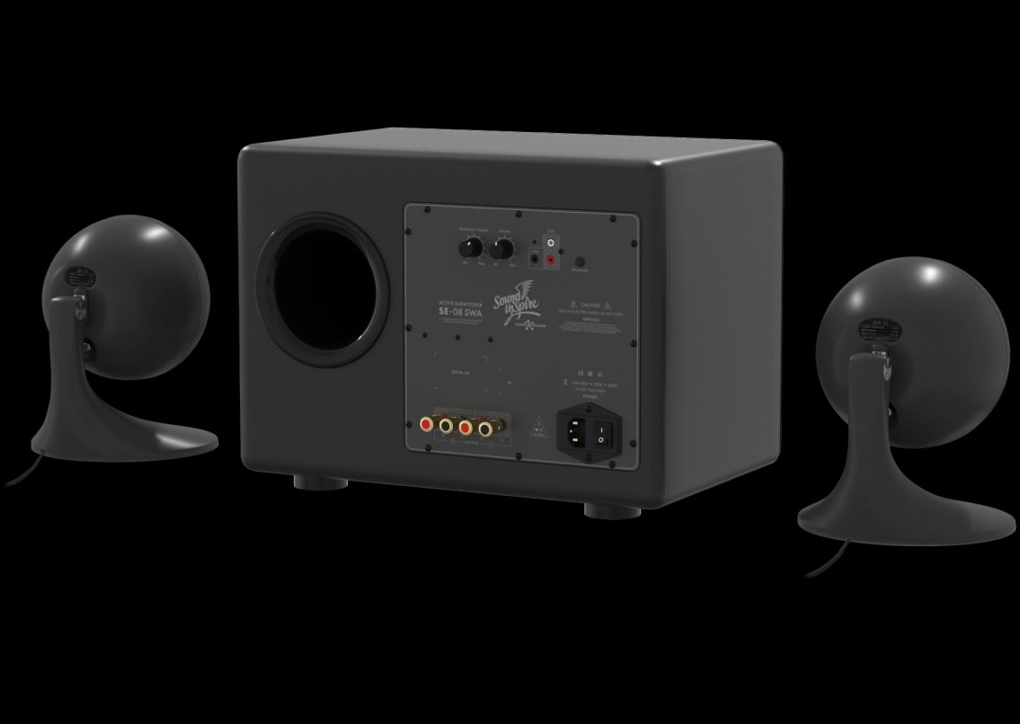 Стерео аудіосистема Studio Evolution EvoSound Sphere Black