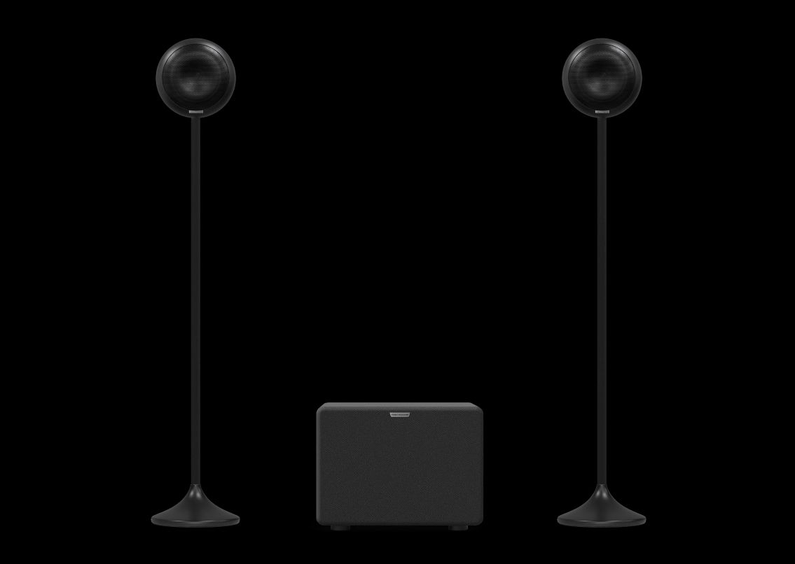 Стерео аудіосистема Studio Evolution EvoSound Sphere Black