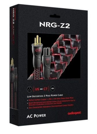 Силовий кабель AUDIOQUEST 2.0m NRG-Z2 EU