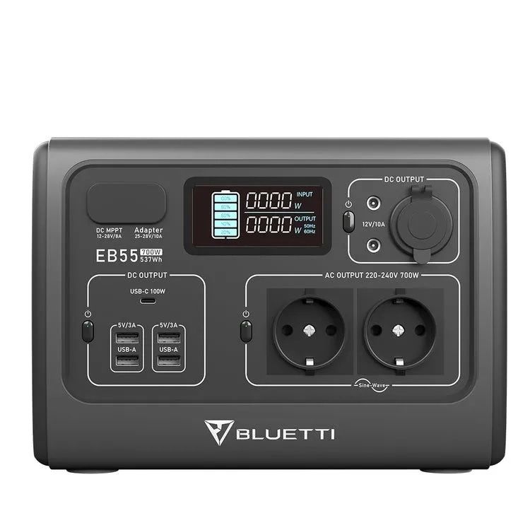 Портативная зарядная электростанция BLUETTI EB55 Portable Power Station 700W 537Wh (PB930340)