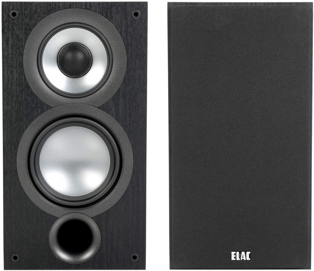 Полочная акустика ELAC Uni-Fi 2 UB52 Black Brushed Vinyl