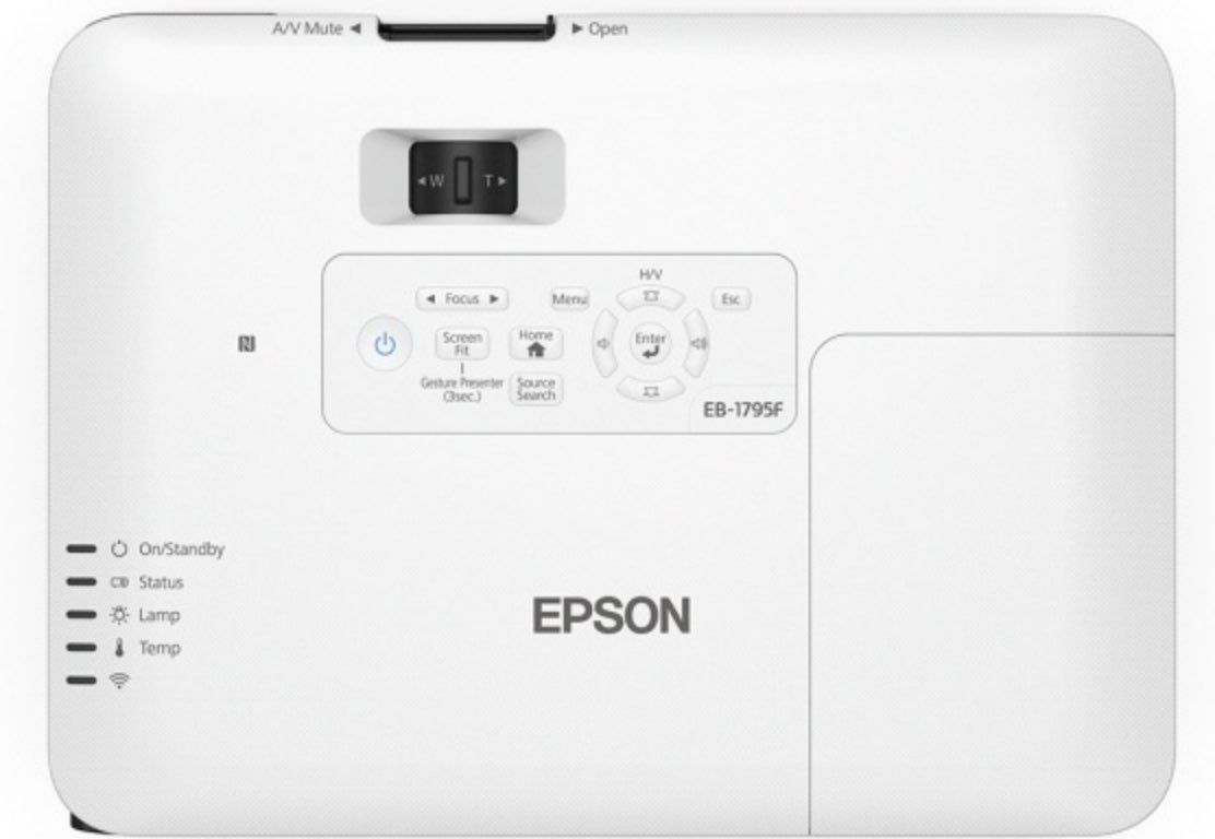 Проєктор Epson EB-1795F White (V11H796040)