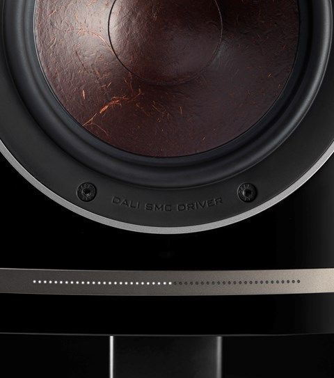 Акустическая пара активная DALI Rubicon 6 C Black High Gloss