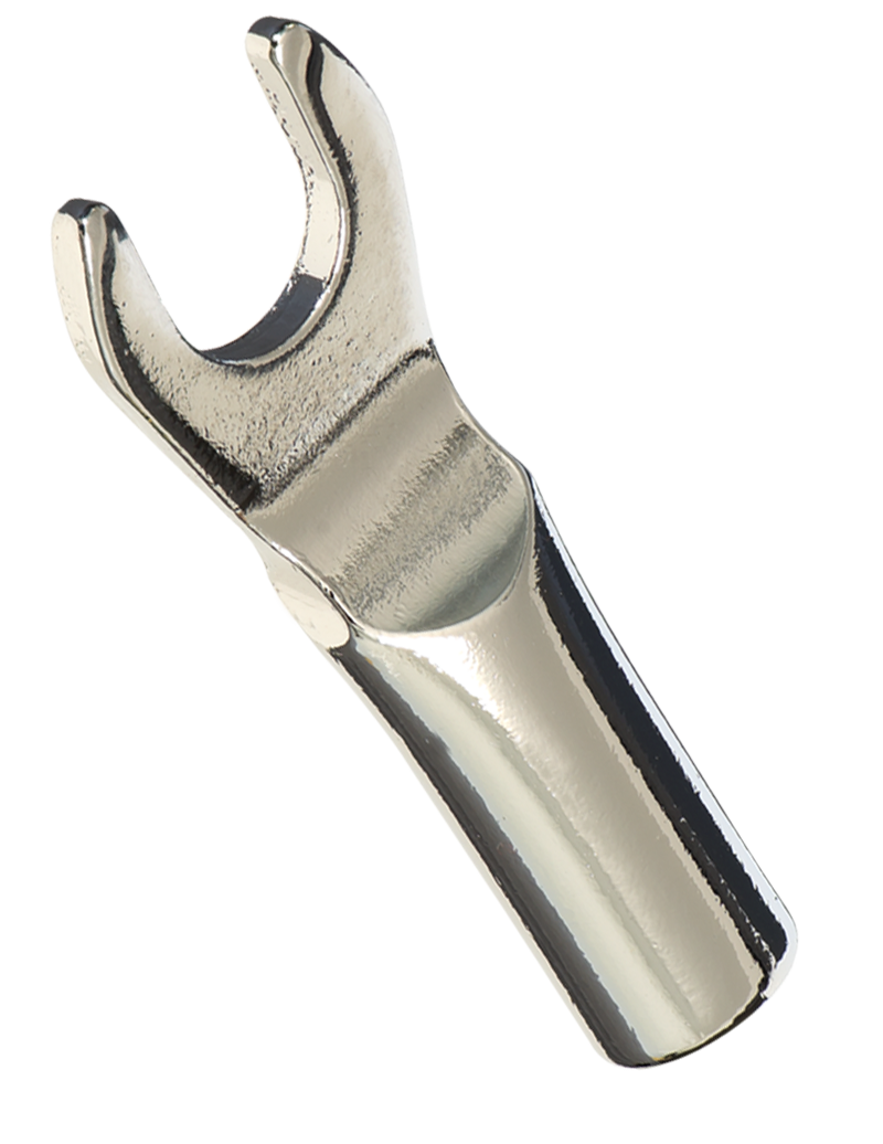Разъем SPADE Cardas CCMS 9R L (rhodium/silver/copper) 9 mm