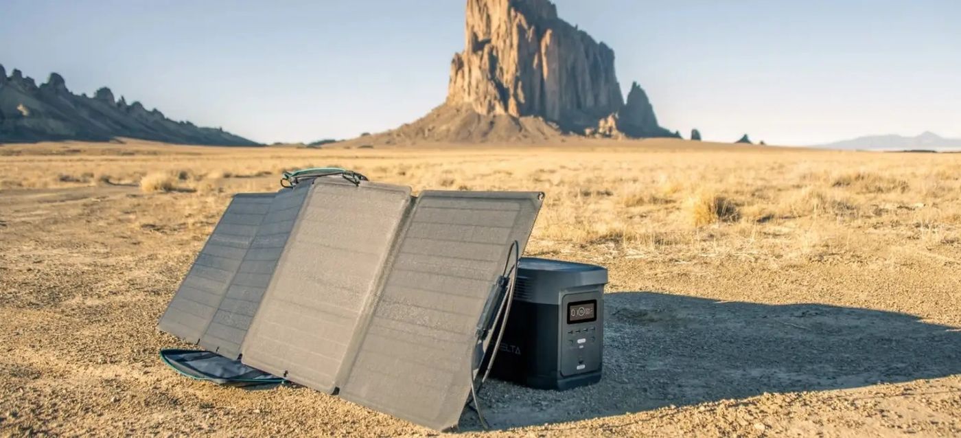 Комплект EcoFlow DELTA + 3*110W Solar Panel
