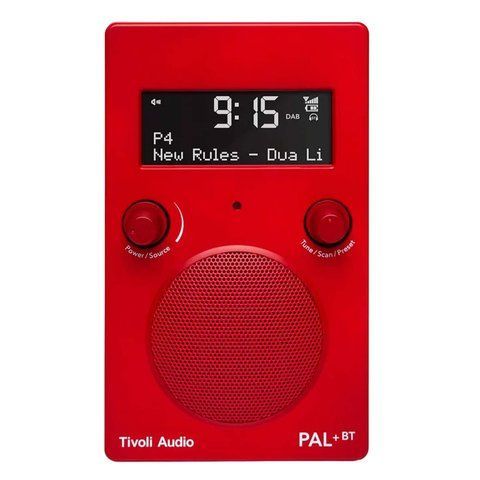 Портативний радіоприймач Tivoli Audio PAL+ BT Red