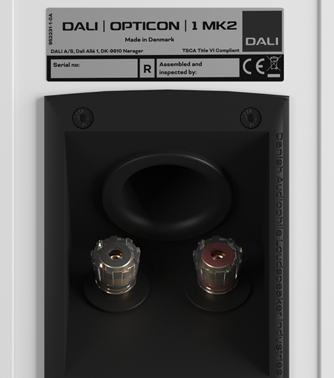 Полична акустика DALI Opticon 1 MK2 Satin White