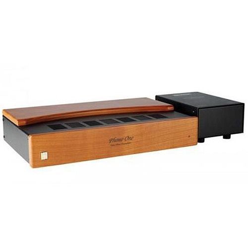 Ламповий фонокоректор Unison Research PHONO ONE with POWER SUPPLY Mahogany