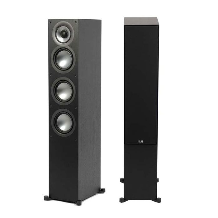 Напольная акустика ELAC Uni-Fi 2 UF52 Black Brushed Vinyl