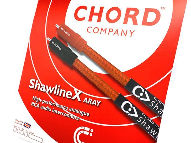 Міжблочний кабель CHORD ShawlineX 2RCA to 2RCA 0.5m