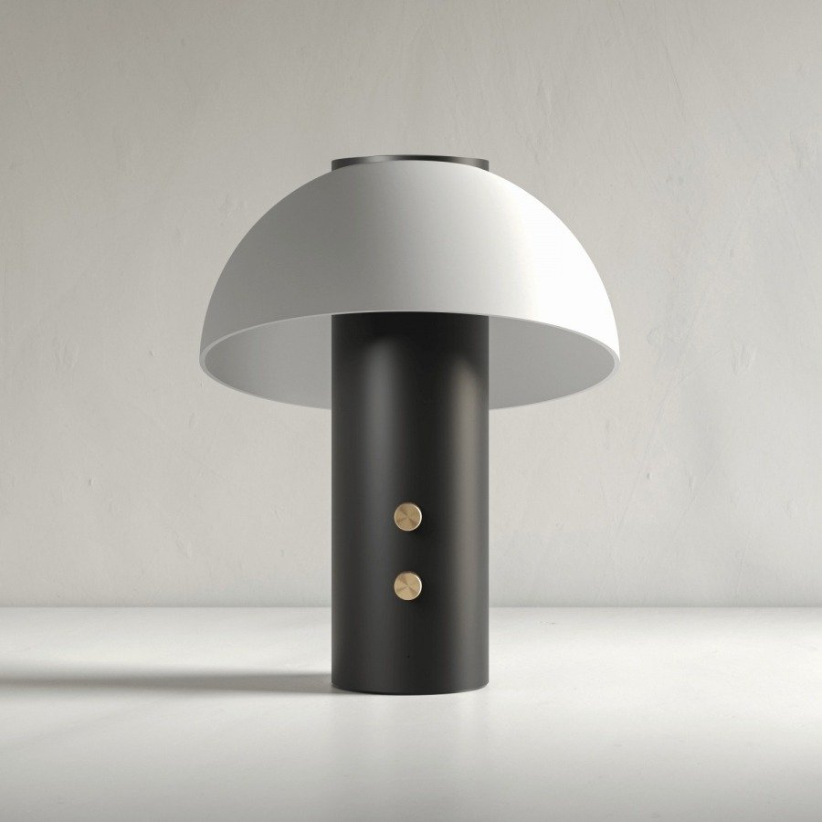 Настільна лампа з вбудованим динаміком Jaune Fabrique Piccolo Speaker Black